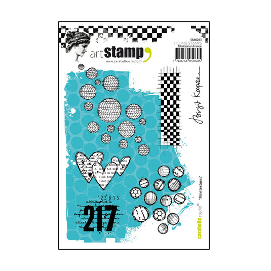 Carabelle studio • stamp a6 mini textures