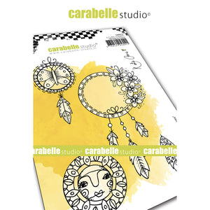Carabelle studio • cling stamp a6 boho dreams by kate crane