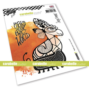 Carabelle studio • cling stempel a6 make your own world