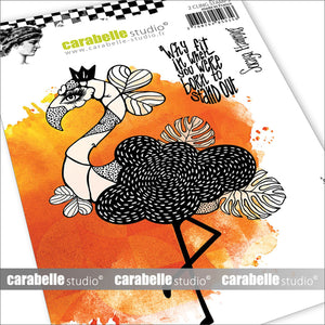 Carabelle studio • cling stamp a6 why fit in
