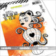 Carabelle studio • cling stamp a6 your own flow