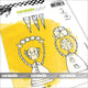 Carabelle studio • cling stamp a6 clowning around by kate crane