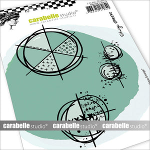 Carabelle studio • cling stempel chromatique grunge by edwige verrière