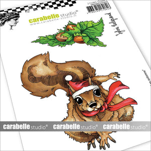 Carabelle studio • cling stempel écureuil en automne by sylvie belgrand