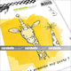 Carabelle studio • cling stamp a6 party giraffe