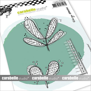 Carabelle studio • cling stamp a6 poésie printanière