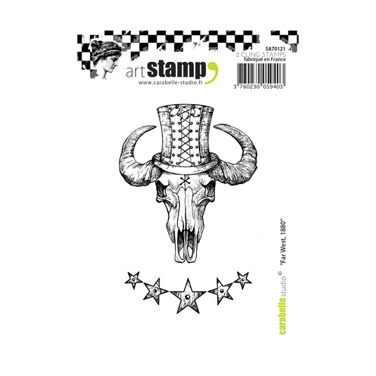 Carabelle studio • stamp a7 far west 1880