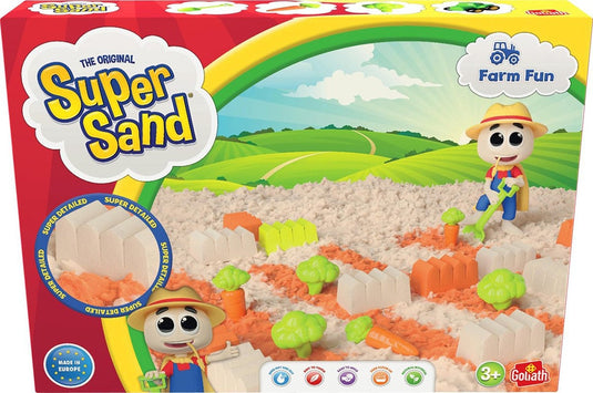 Goliath super sand boerderij met zand binnen spelen