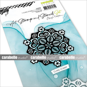 Carabelle studio • art stamp stencil set doily #2
