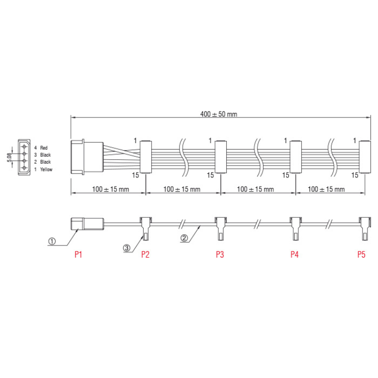 Load image into Gallery viewer, Sata adapterverlenging
