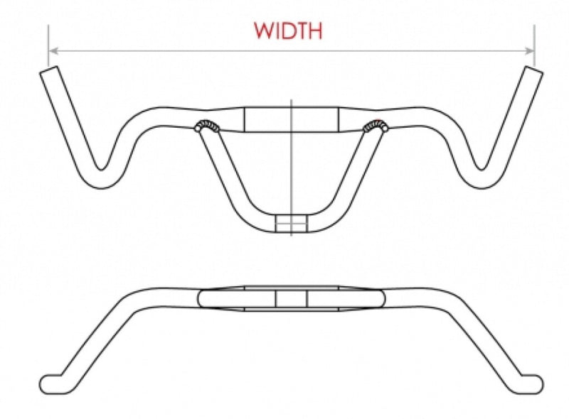 Load image into Gallery viewer, Satori stuur firebird ø31.8 b=440mm, mat-zwart
