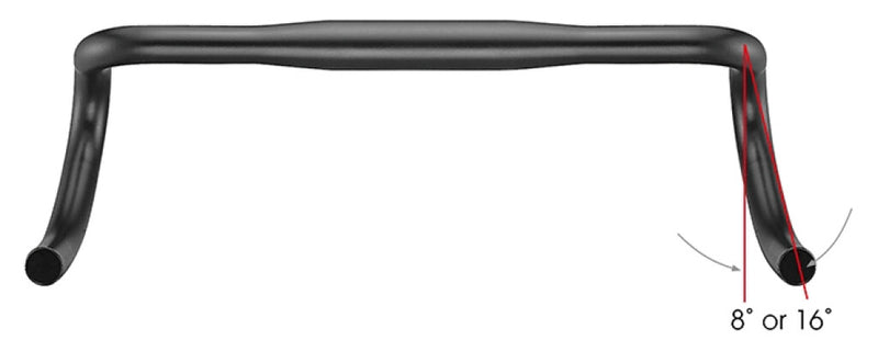 Load image into Gallery viewer, Satori stuur x-race aero ø31.8mm b=420mm - mat zwart
