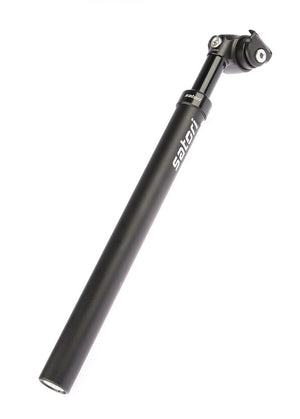 Zadelpen verend Satori Elegance LT Ø27.2mm 350mm - mat zwart