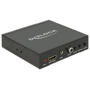 Delock converter scart hdmi > hdmi scaler (zwart)