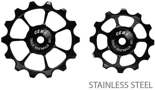 Cema pulley set for 12-speed shimano road
