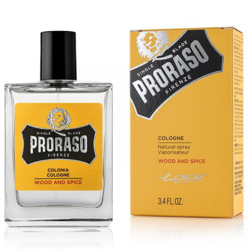 Load image into Gallery viewer, Proraso cologne natural spray wood spice 100ml
