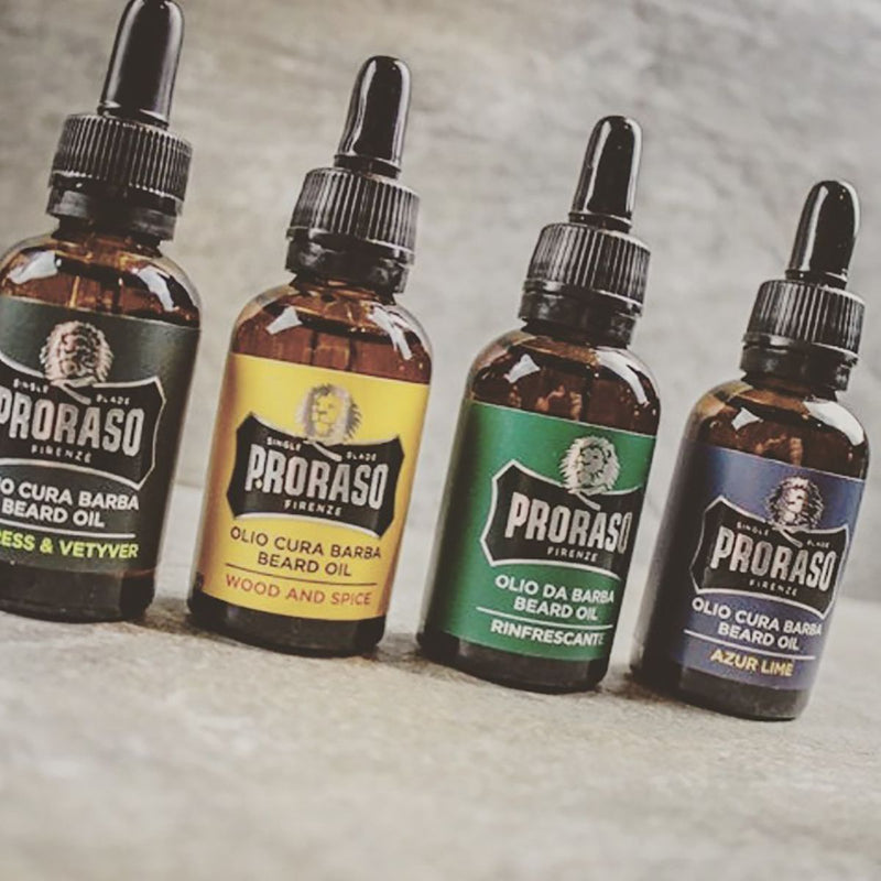 Load image into Gallery viewer, Proraso beard oil cypress vetyver 30ml
