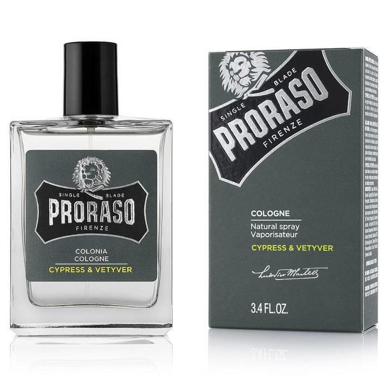 Load image into Gallery viewer, Proraso cologne natural spray cypress vetyver 100ml
