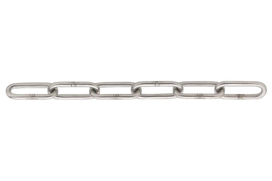 Ketting 3mm langschalmig rvs316