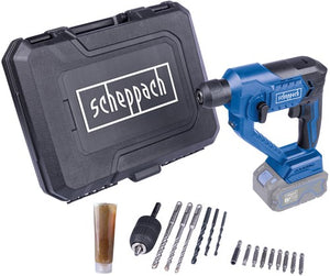 Scheppach accu boorhamer 20v c-rhd130-x | zonder accu's en lader - 5909249900