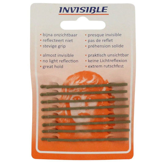 Invisible schuifjes newey kaartje blond lang