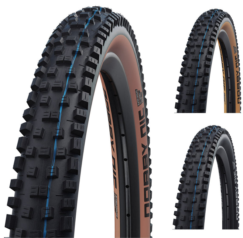 Load image into Gallery viewer, Vouwband Schwalbe Nobby Nic Super Ground 27.5 x 2.40 62-584 mm - zwart
