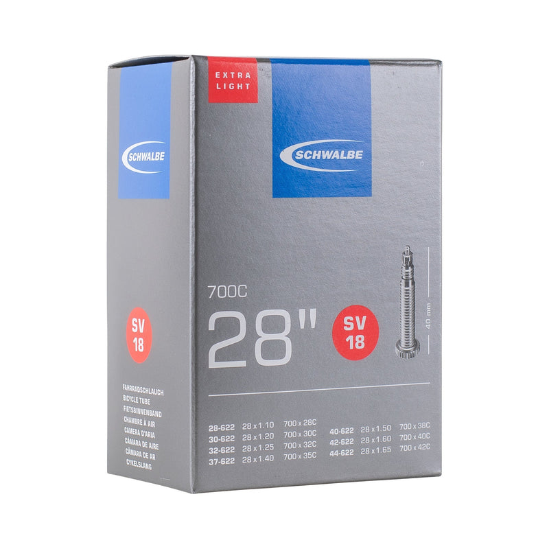 Chargez l'image dans la visionneuse de la galerie, Schwalbe Binnenband SV18 Extra Light 28 28 47-622 635 40mm ventiel
