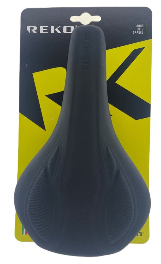 Selle bassano selle bassano zadel reko rk3 isophorm, zwart