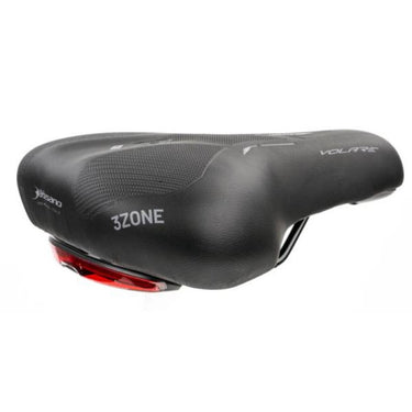 Selle bassano selle bassano zadel volare icon gt xl incl. lamp, zwart