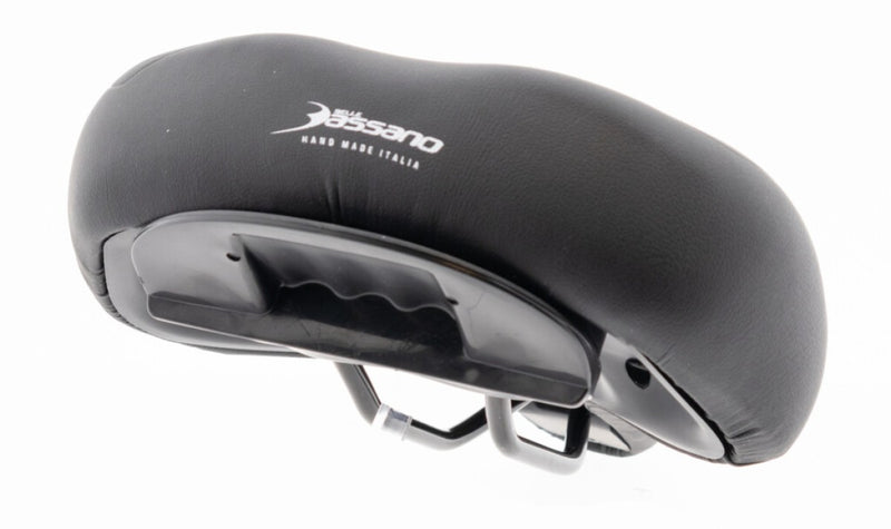 Afbeelding laden in galerijviewer, Selle bassano selle bassano zadel volare supr xxl zw heavy rider sil ready
