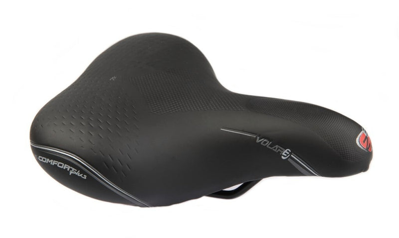 Load image into Gallery viewer, Zadel Selle Bassano Volare Xl 3-Zone Sport Tour Zwart
