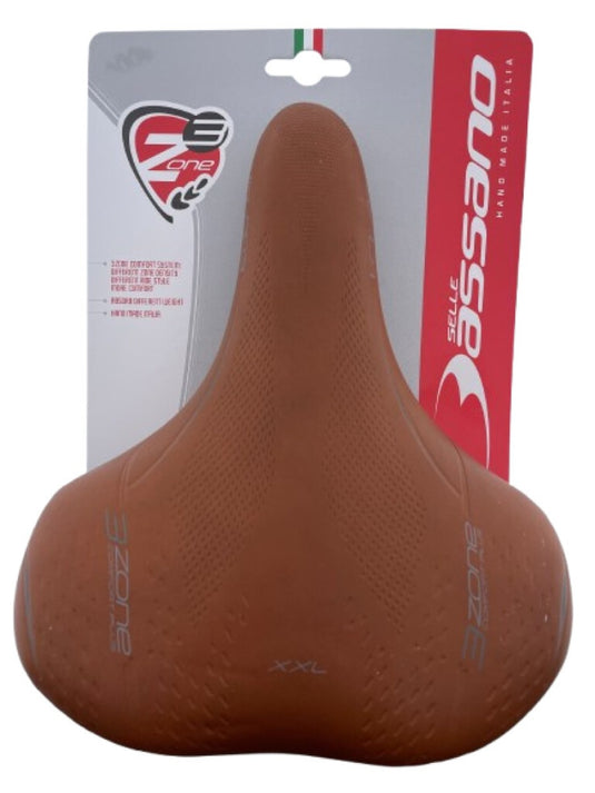 Selle bassano selle bassano zadel volare xxl bigcity, lichtbruin