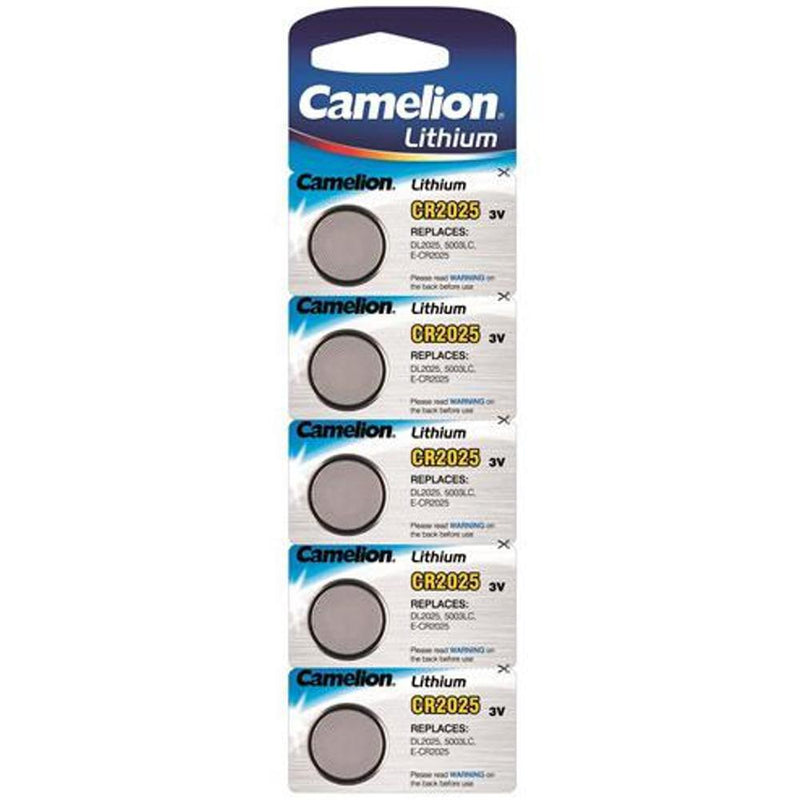 Load image into Gallery viewer, Camelion cr 2025 lithium button cells (blister of 5)
