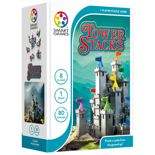 Smart games - tower stacks bouw een kasteel