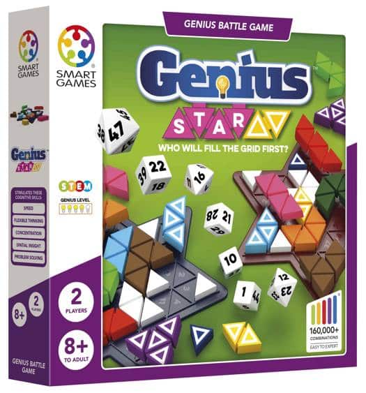 Smart games - genius star wie vult als 1ste het spelbord