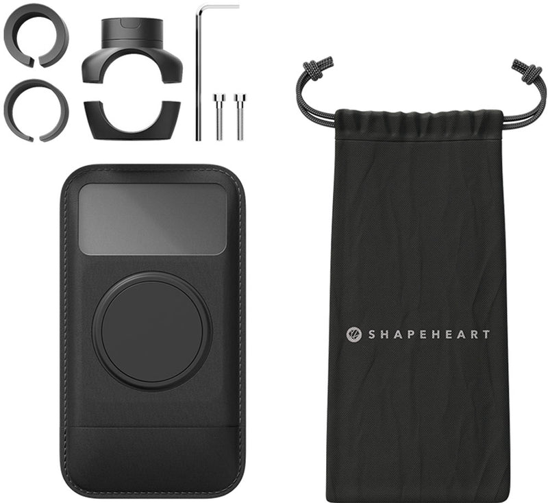 Load image into Gallery viewer, Shapeheart magnetic smartphone pro mount for bike handlebar

