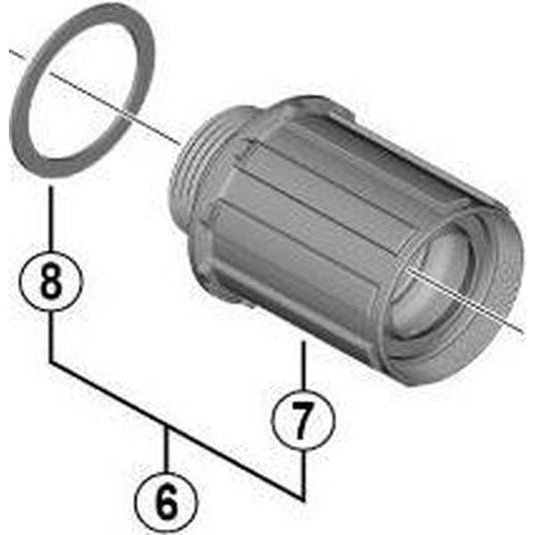 Shimano cassettebody 10 11v fh-rs770 y3ex98030
