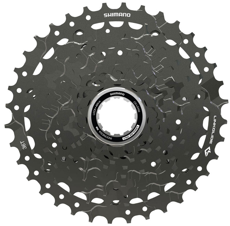 Load image into Gallery viewer, Shimano cassette cues 9v 11-46t cs-lg400 zwart
