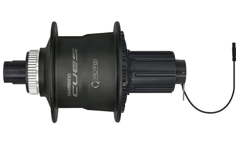 Load image into Gallery viewer, Shimano cues fh-u6060 auto shift dynamo center-lock rear hub 12x142mm
