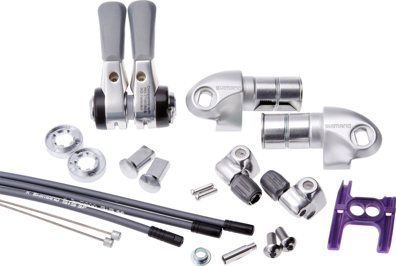 Load image into Gallery viewer, Shimano dura ace sl-bs77 2 3x9-speed bar end shifters
