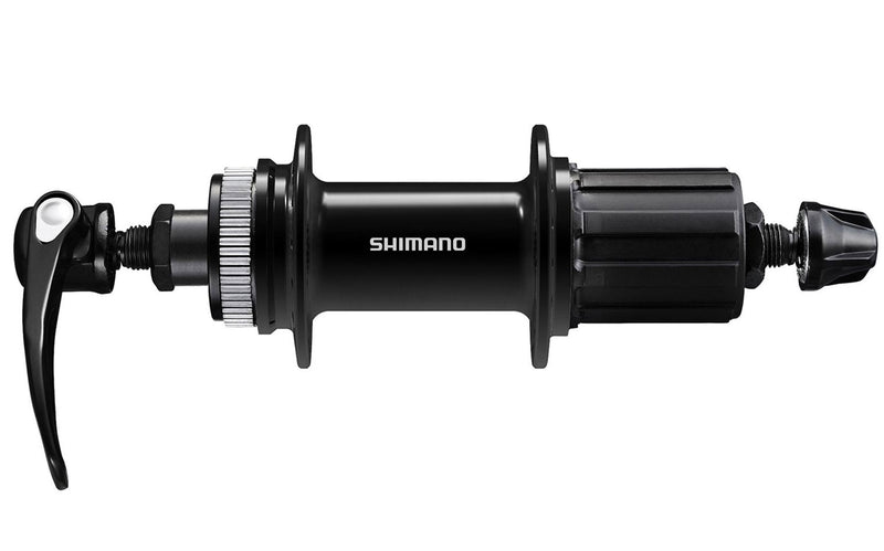 Load image into Gallery viewer, Shimano fh-qc400-hm disc center lock quick release rear hub
