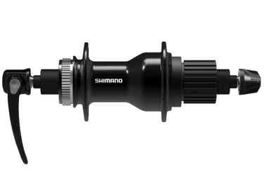 Shimano achternaaf 12 speed fh-qc500-ms-b micro spline - cl - 32 gaats - 135 mm inbouw - zwart