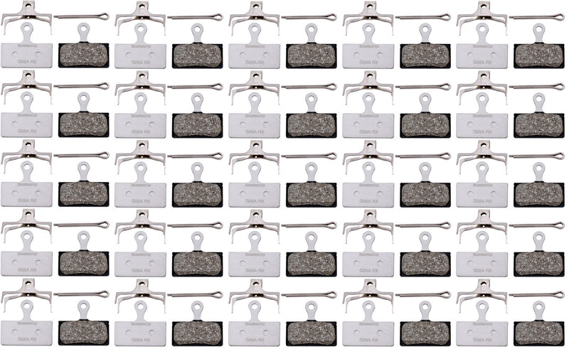 Load image into Gallery viewer, Shimano g05a-rx resin disc brake pads (25 workshop pack)
