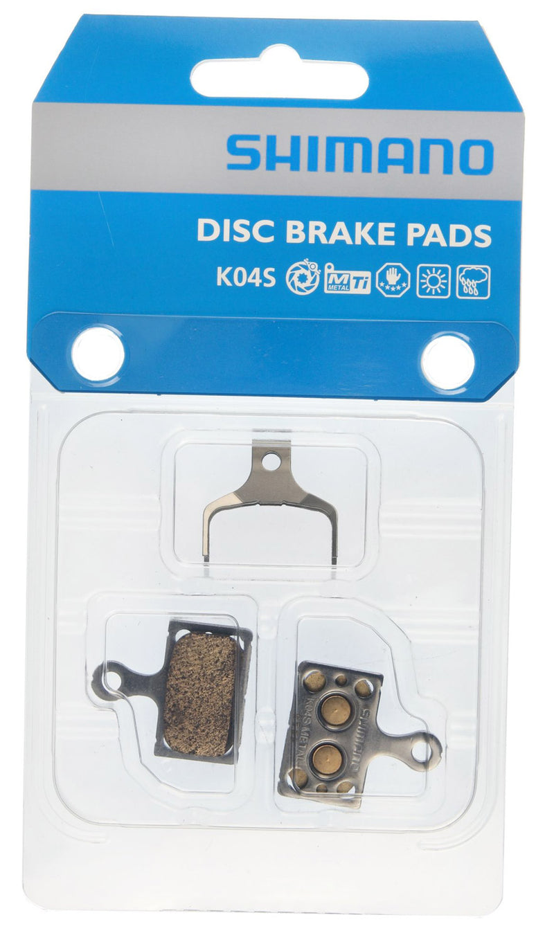 Load image into Gallery viewer, Shimano schijfremblok K04S Ultegra Metal pad IBPK04SMXA
