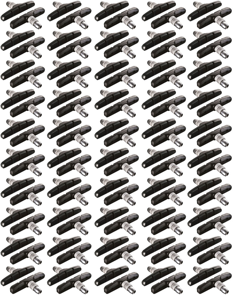 Load image into Gallery viewer, Shimano m70t3 v-brake brake shoes (50 pair)
