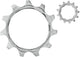 Shimano sprocket wheel for cs-hg50-10