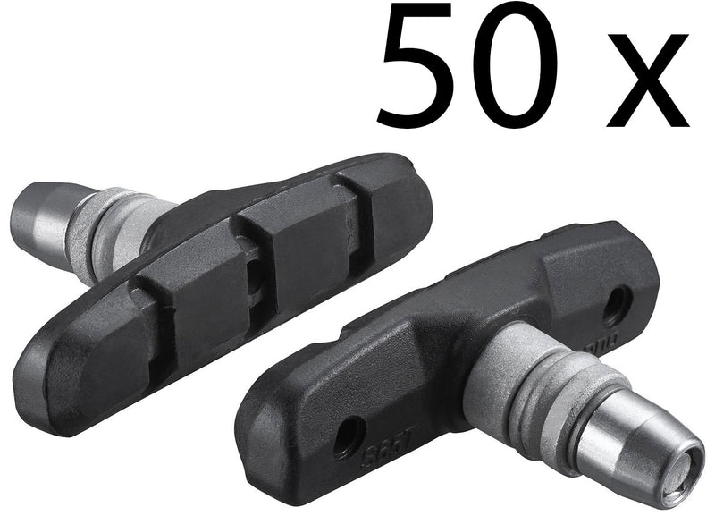 Load image into Gallery viewer, Shimano s65t v-brake brake shoes (50 pair)
