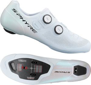 Shimano sh-rc903 s-phyre white - road bike shoes