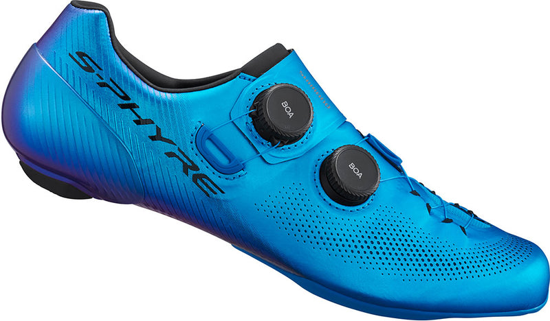 Load image into Gallery viewer, Shimano sh-rc903 s-phyre blue - road bike shoes wide
