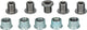 Shimano sora claris chainring bolts (5 pieces)